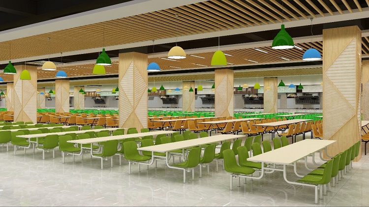 河南学校餐厅建设打造适合学生的学校餐厅设计
