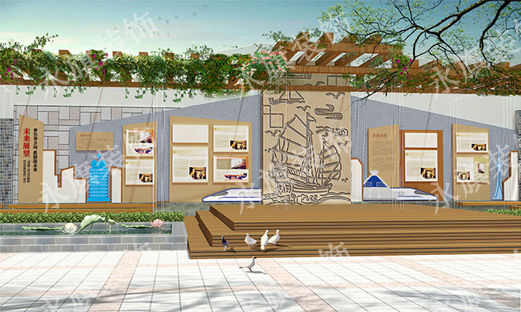 郑州校史展示墙设计