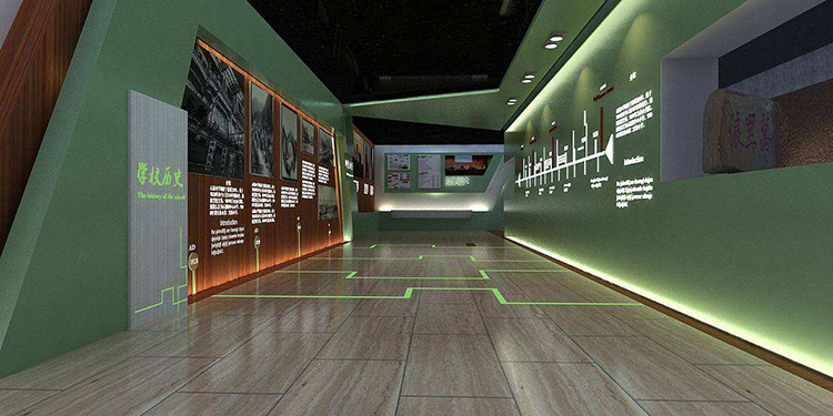 郑州校园文化建设中校史馆展厅设计