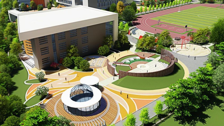 郑州校园环境建设学校环境打造