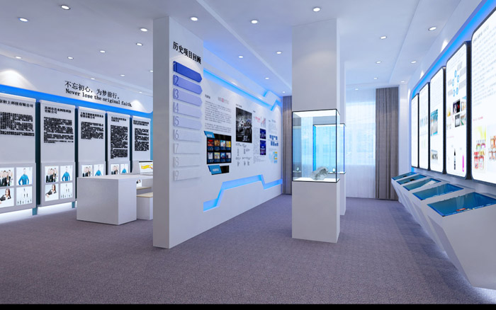 郑州展厅设计中平面视觉的重要性