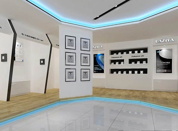 郑州展厅灯光设计突显展厅特色