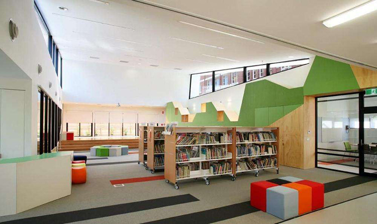 郑州小学图书馆设计 郑州小学图书馆设计