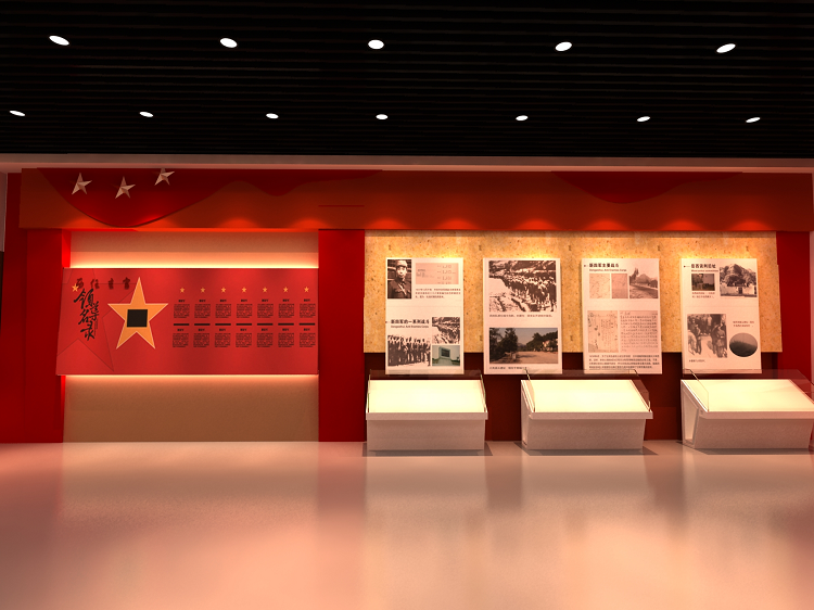 河南部队展馆荣誉墙设计的重要性