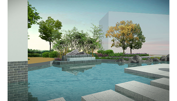 河南校园景观设计-校园水景如何设计