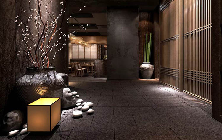 郑州日式餐厅装修设计-整体风格要突出自然意境