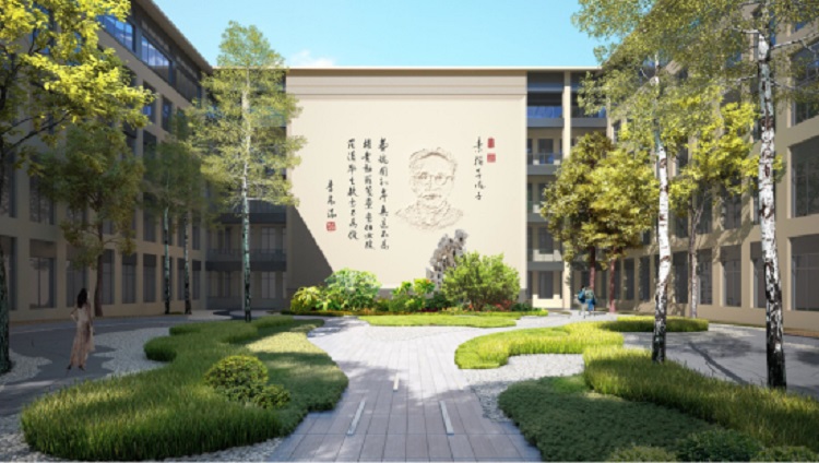 郑州校园景观建设